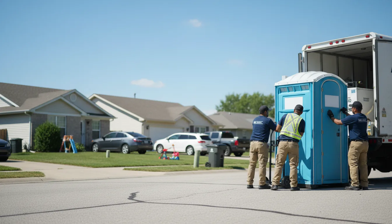 Standard Porta Potty Rentals in Webster, KY near me